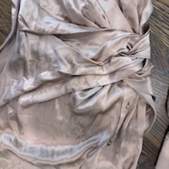 NWT Alexanderwang.t Draped Shirt Dress sz 2-4 - Picture 7 of 9